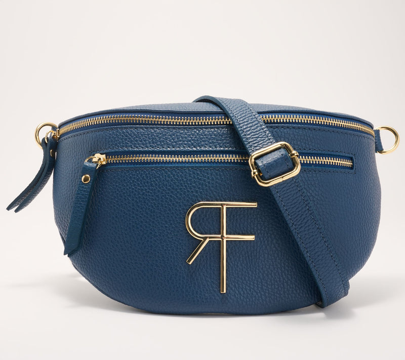 Filomena Amore Lady Ischia Leather Monogram Sling with Crossbody — View 14