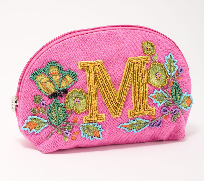 America & Beyond Embellished & Beaded Initial Pouch — View 42