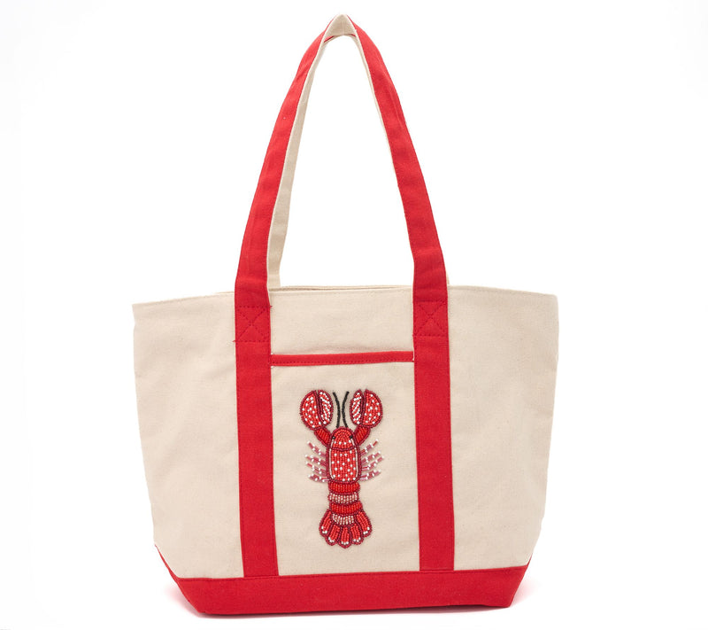 America & Beyond Icon Zip-Top Canvas Tote — Main view