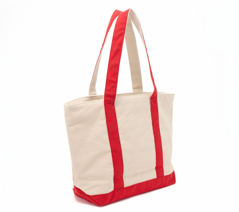 America & Beyond Icon Zip-Top Canvas Tote — View 2