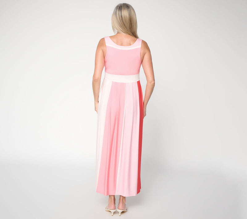 Felt Denim by Laurie Felt Pet Everyday Maxi Length Tank Top Dress — View 4