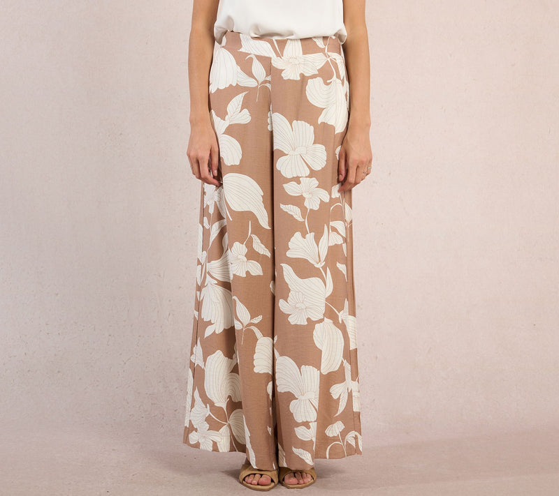 Molly Bracken Woven Floral Pants — View 2