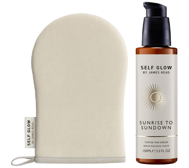 Self Glow by James Read Sunrise to Sundown Tanning Serum w/ Mitt — Main view