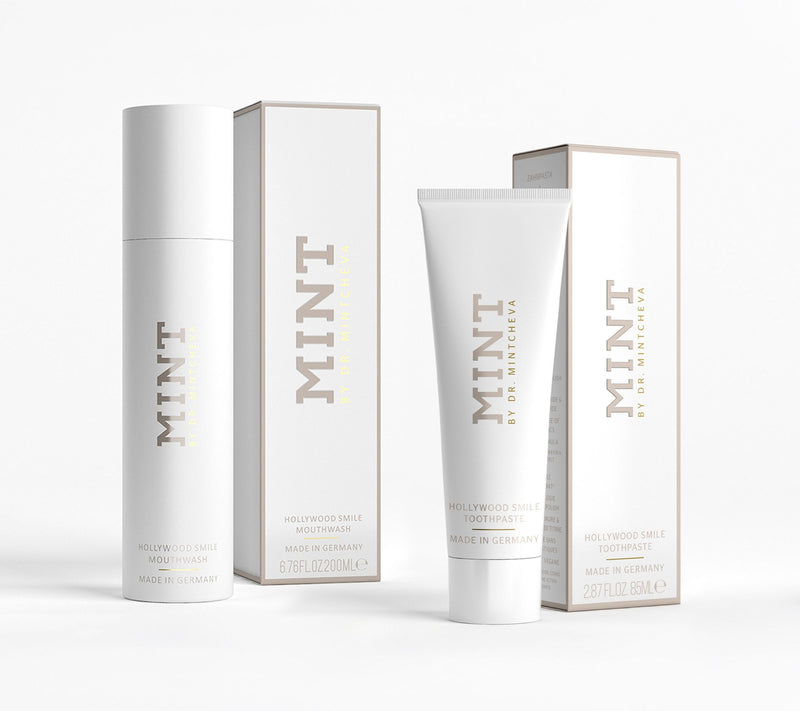 MINT Hollywood Smile Toothpaste and Mouthwash 2-Piece Kit — Main view