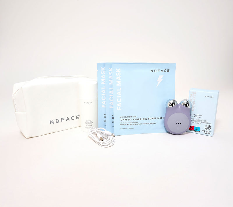 NuFace Mini+ Facial Toning Device with Travel Kit — View 8