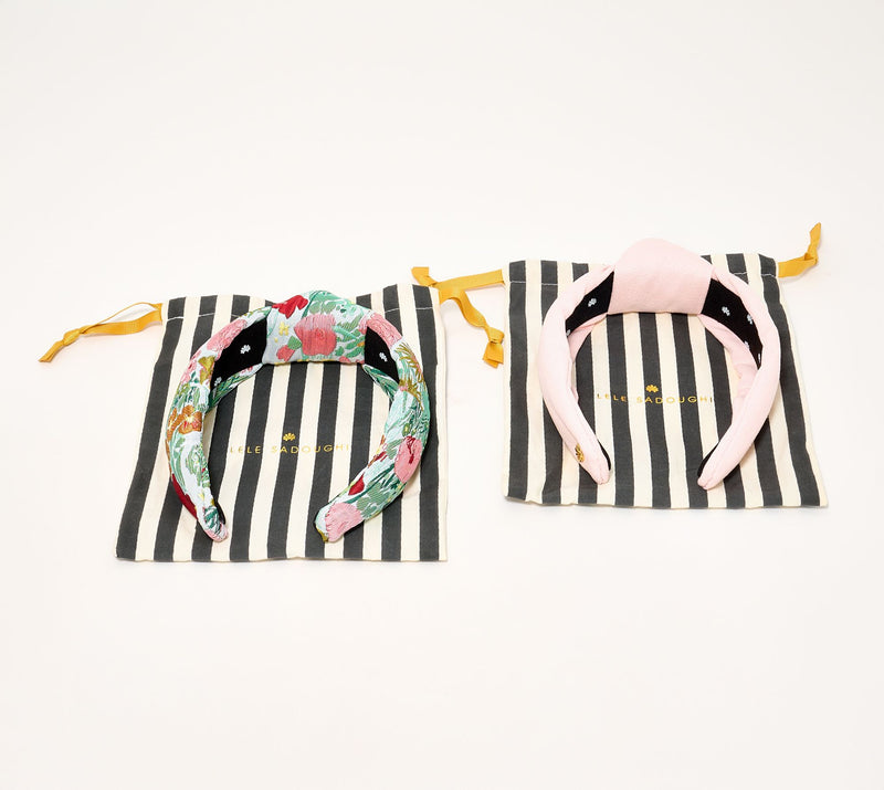 Lele Sadoughi Knotted Headband Set of 2 — View 2