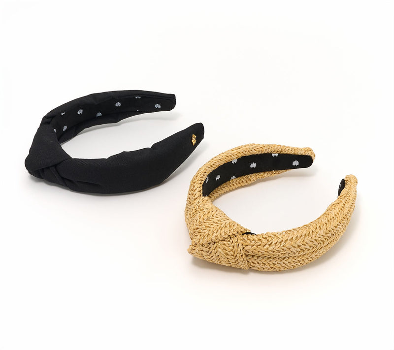 Lele Sadoughi Knotted Headband Set of 2 — View 11