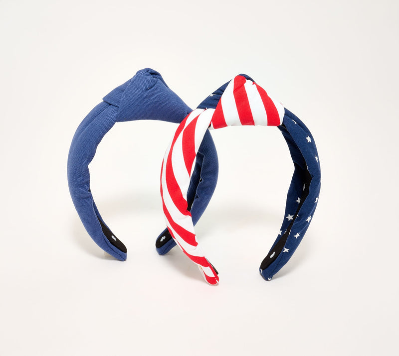 Lele Sadoughi Knotted Headband Set of 2 — View 14