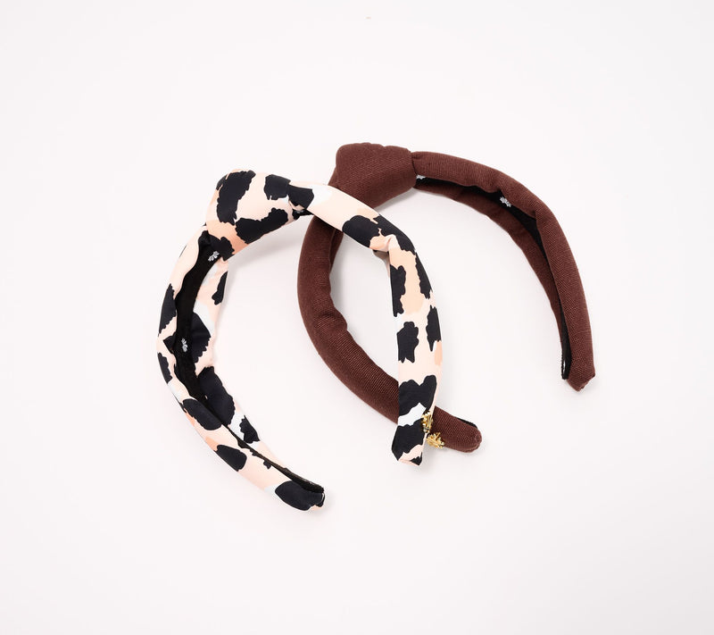 Lele Sadoughi Girls Knotted Headband Set of 2 — View 5