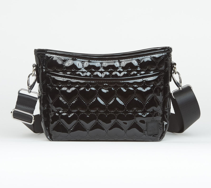 IHKWIP Mini More Love Heart Quilted Messenger Crossbody — View 21