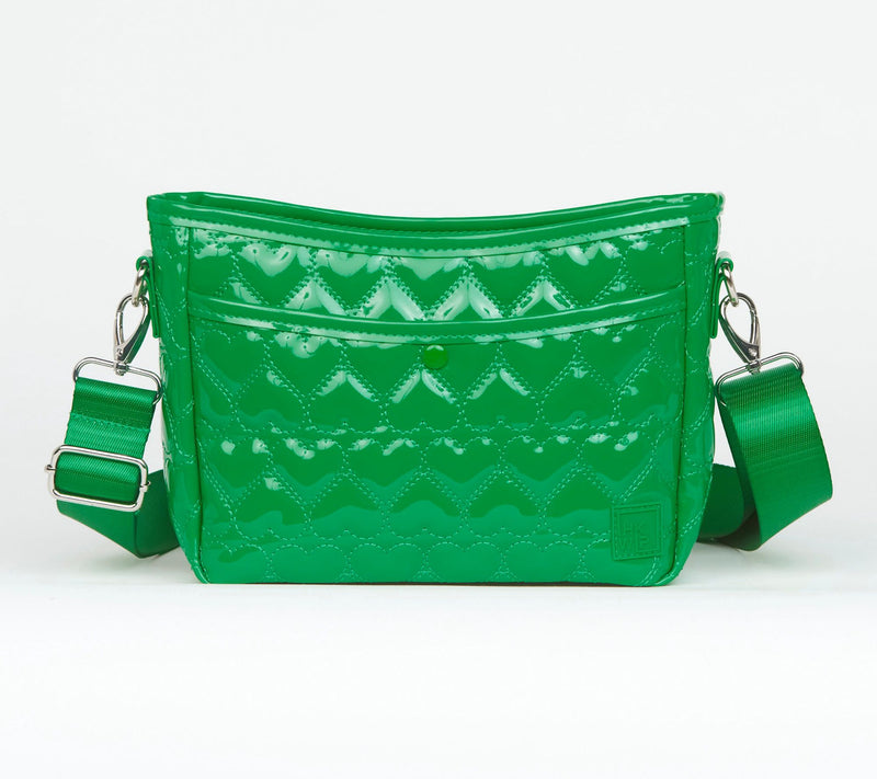 IHKWIP Mini More Love Heart Quilted Messenger Crossbody — View 24