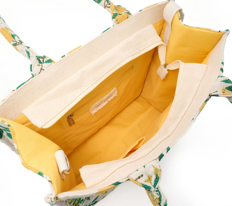 America & Beyond Beaded Brocade Destination Book Tote — View 3