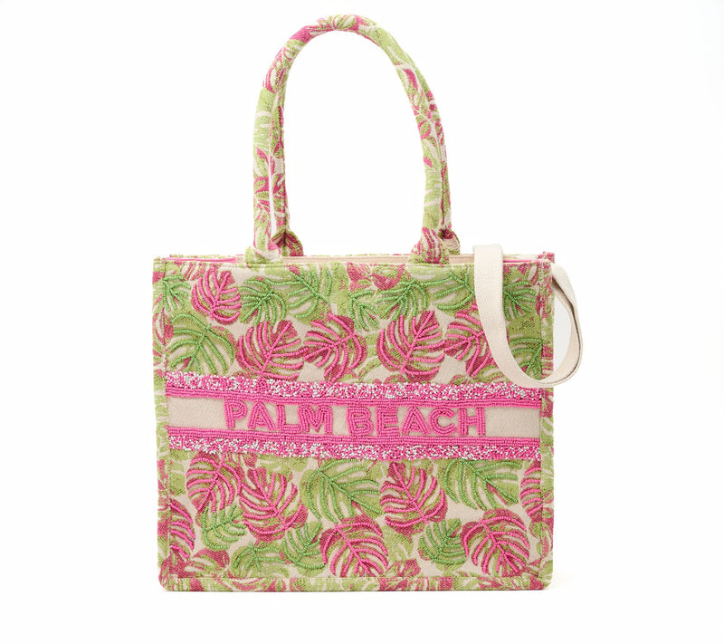 America & Beyond Beaded Brocade Destination Book Tote — View 10