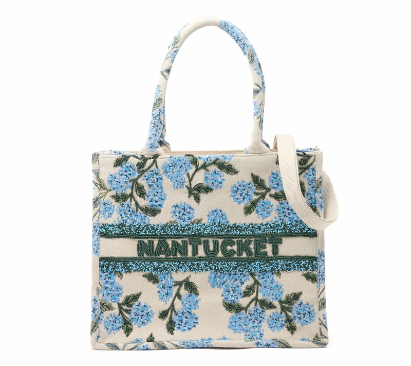 America & Beyond Beaded Brocade Destination Book Tote — View 7
