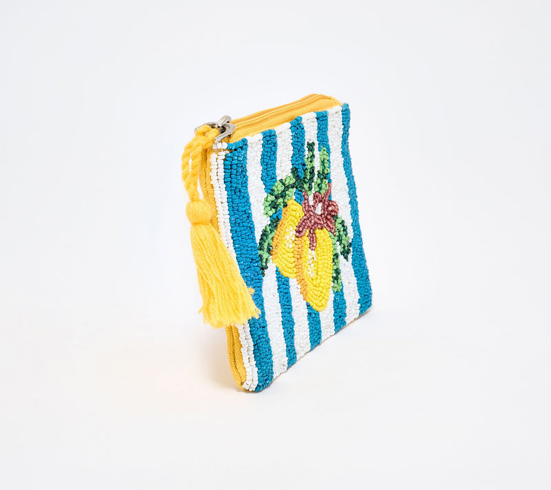 America & Beyond Embellished Coin Purse — View 2