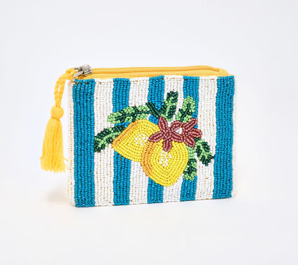 America & Beyond Embellished Coin Purse