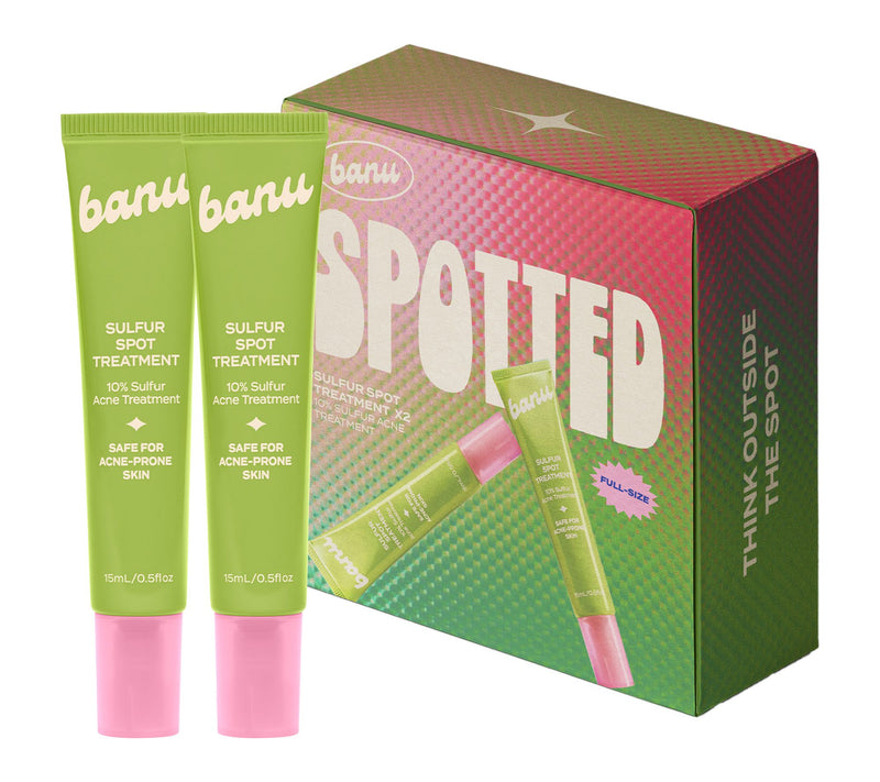 banu skin 10% Sulfur Spot Treatment Duo for Acne — Main view