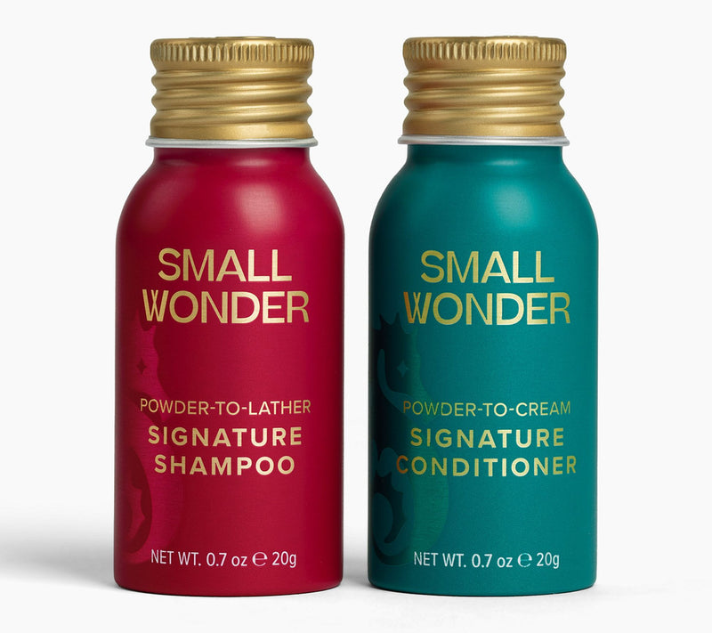 Small Wonder Signature Shampoo & Conditioner Minis — Main view
