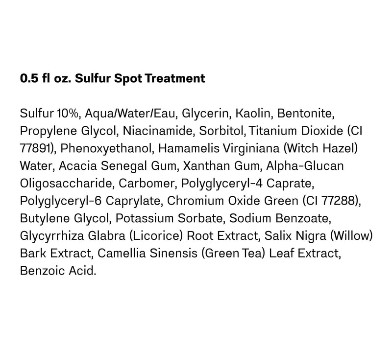 banu skin 10% Sulfur Spot Treatment for Acne and Blemishes — View 7