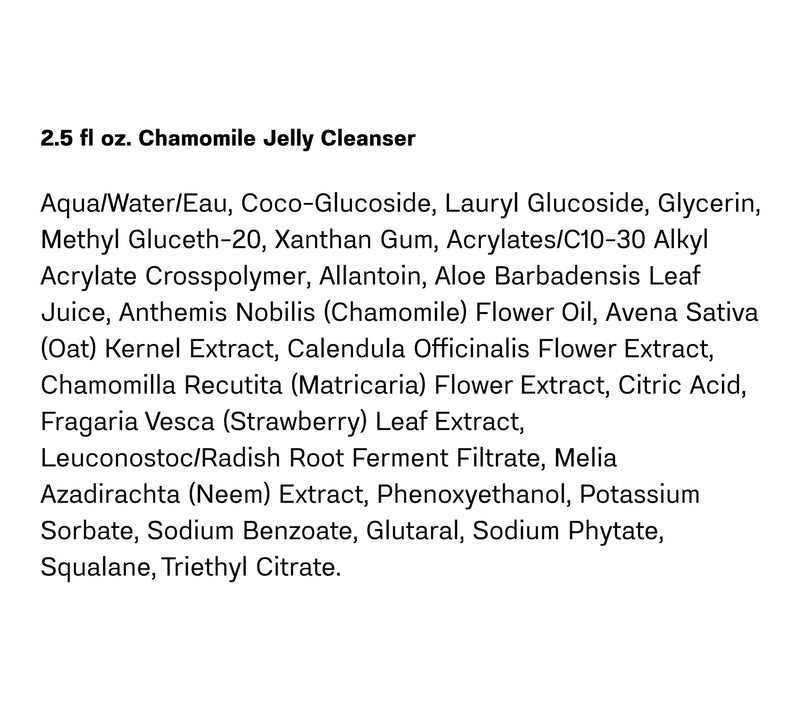 banu skin Travel Size Chamomile Jelly Cleanserwith Glycerin — View 5
