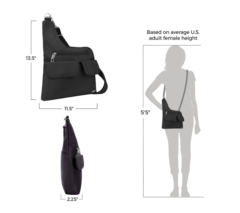 Travelon Anti-Theft Classic Crossbody Bag — View 4