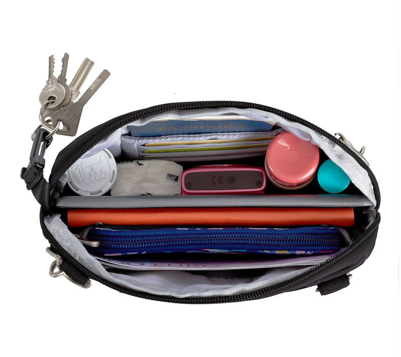 Travelon Anti-Theft Classic Convertible Crossbody & Waist Pack — View 7