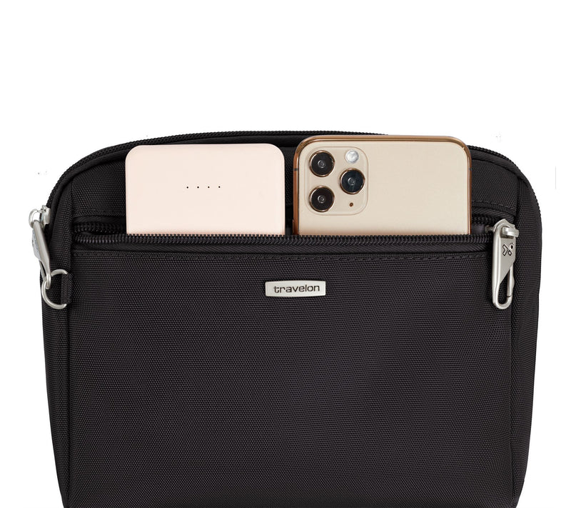 Travelon Anti-Theft Classic Convertible Crossbody & Waist Pack — View 8