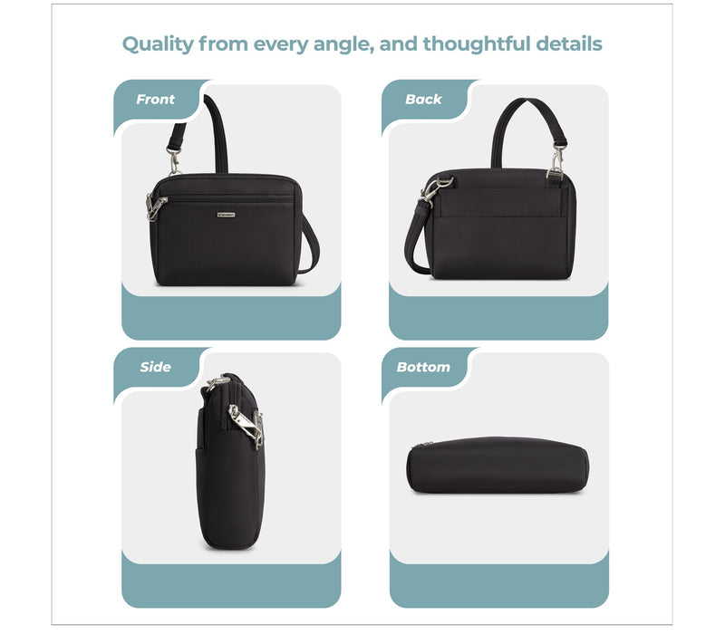 Travelon Anti-Theft Classic Convertible Crossbody & Waist Pack — View 5