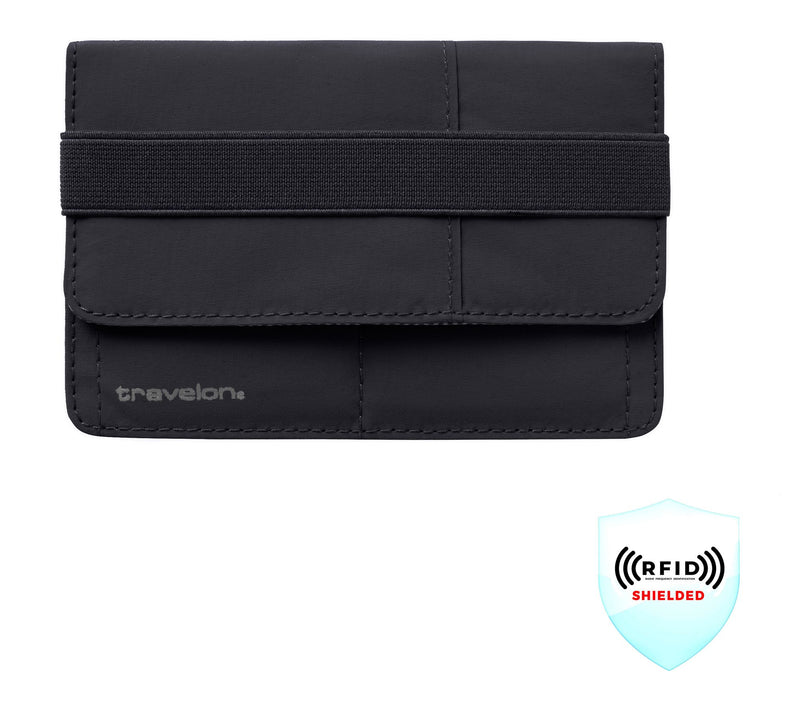 Travelon RFID Blocking Flap Passport Holder — Main view