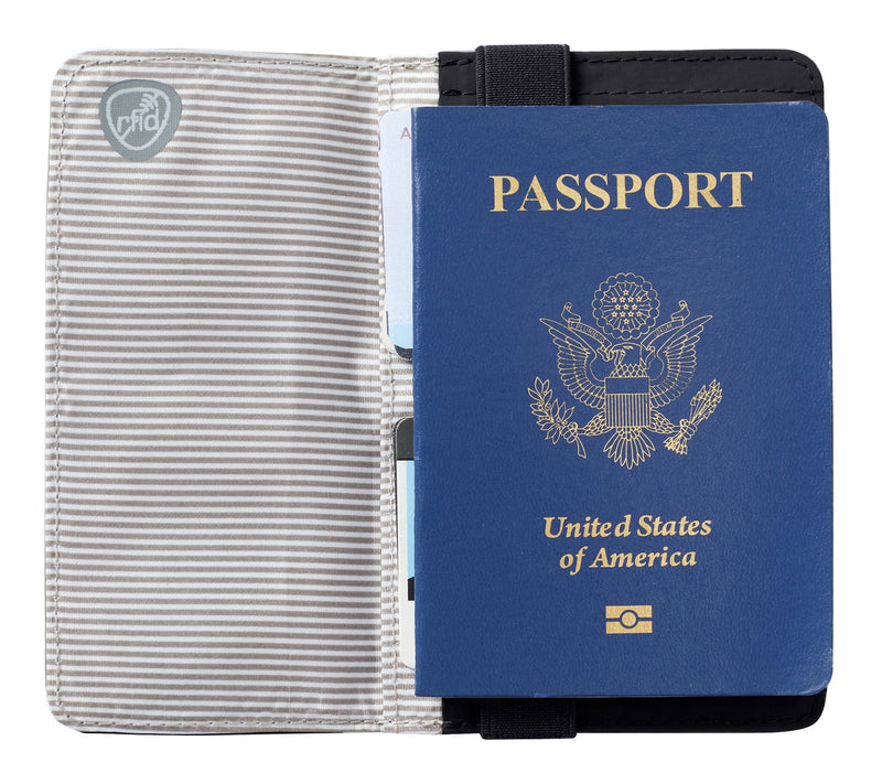 Travelon RFID Blocking Flap Passport Holder — View 2