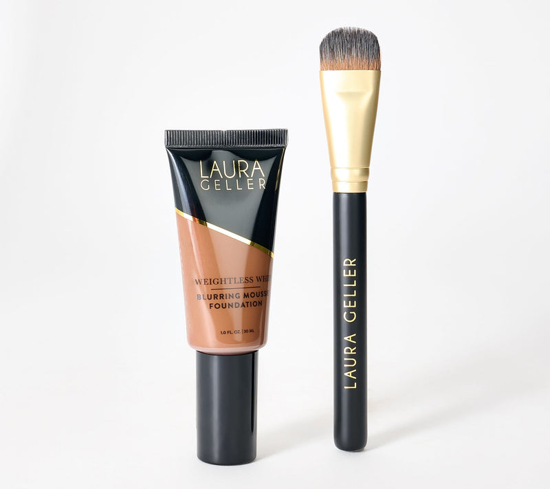 Laura Geller Weightless Whip Blurring Mousse Foundation w/ Brush — Main view