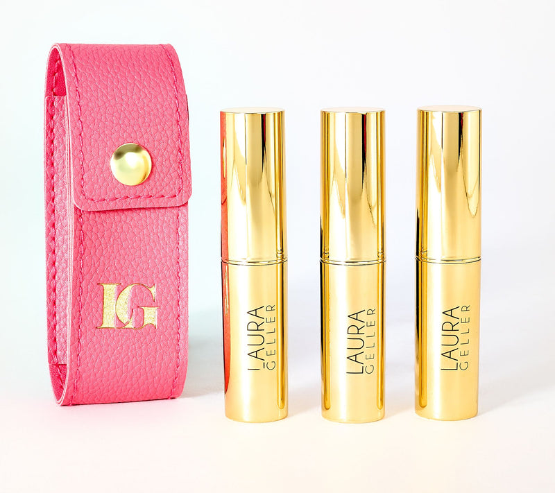 Laura Geller Jelly Balm Trio with Lipstick Case — Main view