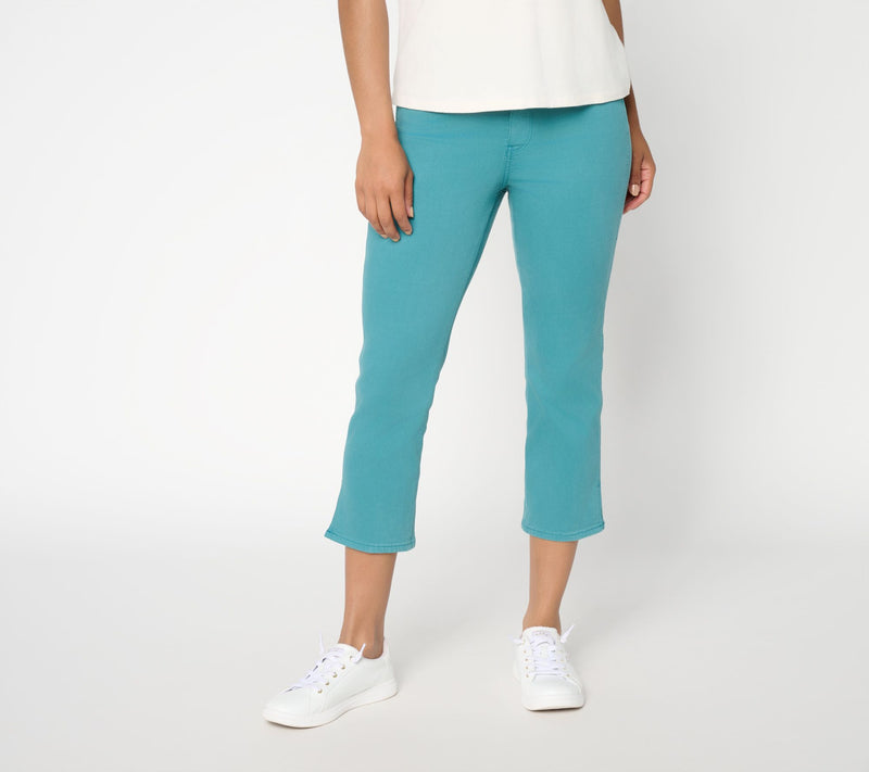 NYDJ Chloe Capri w/ 3 Inch Side Slit — View 6