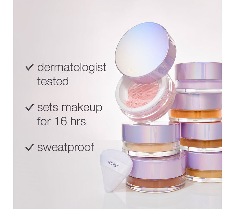 tarte life lock setting spray & creaseless powder duo — View 6