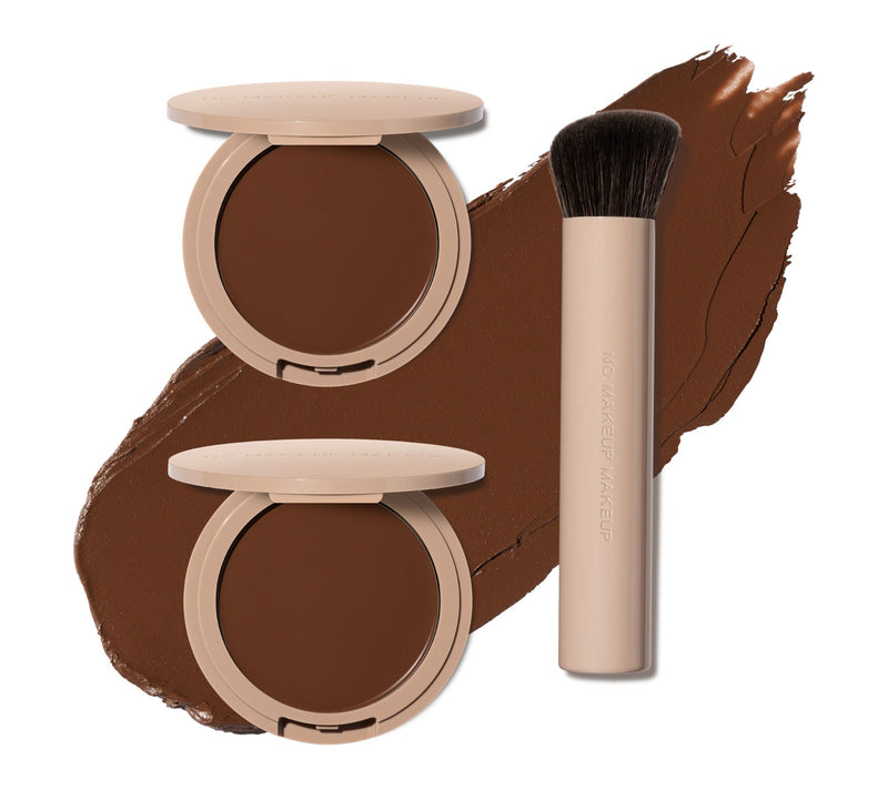 No Makeup Makeup 4-in-1 Foundation Duo + Brush — View 27