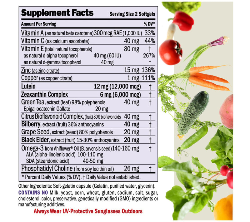 Andrew Lessman Ultimate Eye Support 180 Softgels — View 2