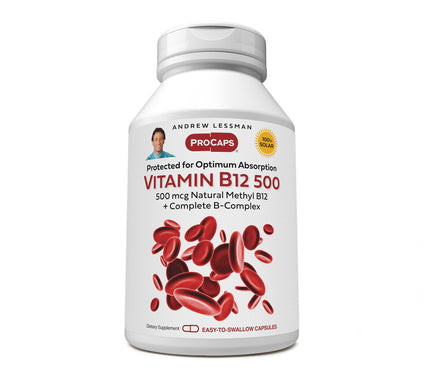 Andrew Lessman Vitamin B12-500 720 Capsules
