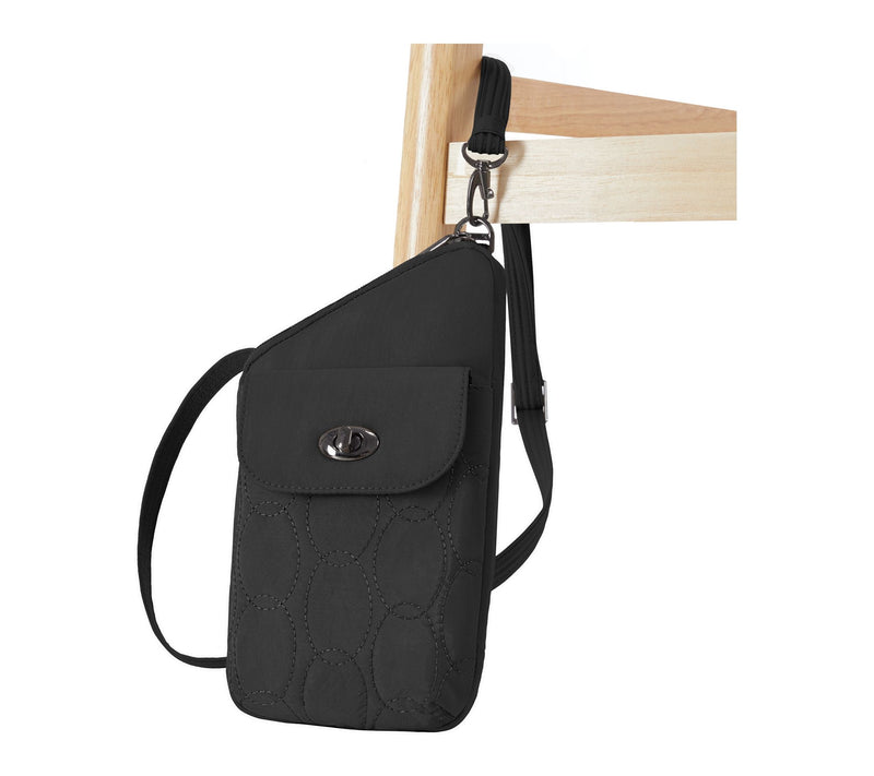 Travelon Anti-Theft Runways Slim Asymmetric Crossbody — View 2