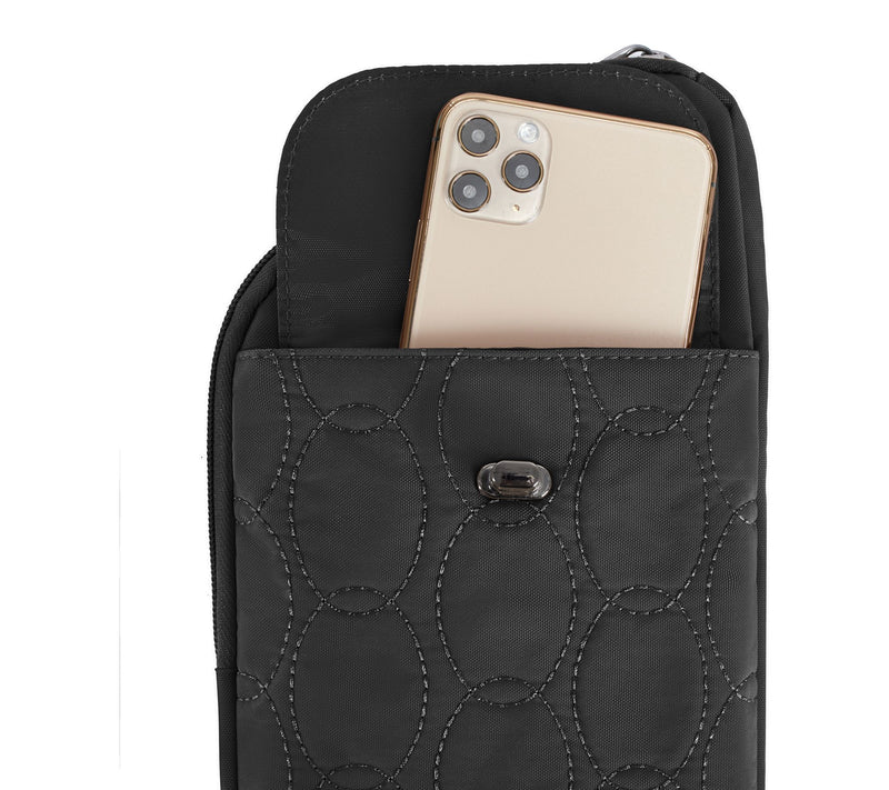 Travelon Anti-Theft Runways Slim Asymmetric Crossbody — View 6