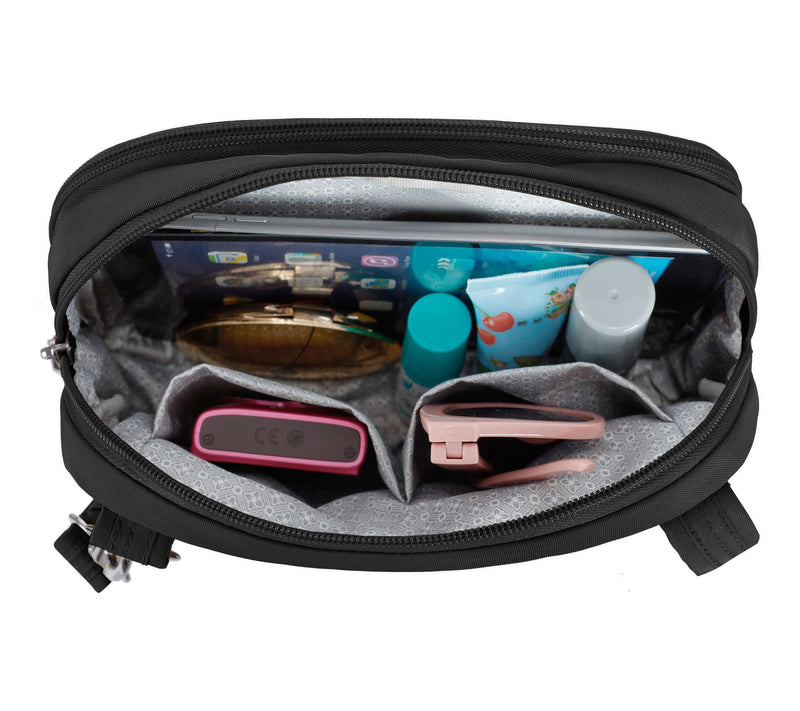 Travelon Anti-Theft Runways Double CompartmentCrossbody — View 4