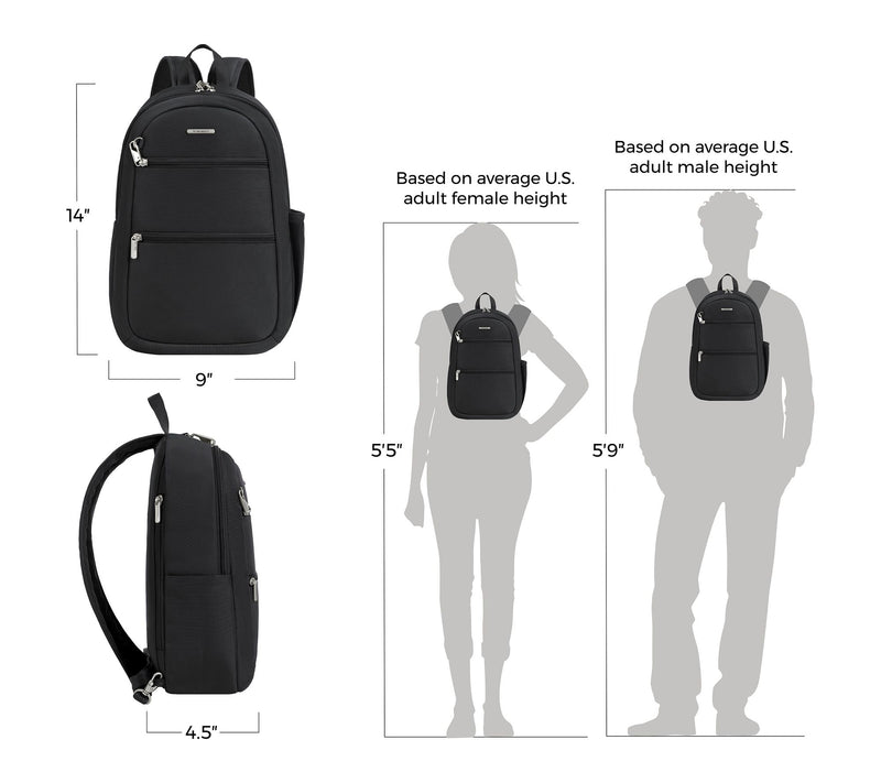 Travelon Anti-Theft Classic Convertible Sling Backpack — View 3
