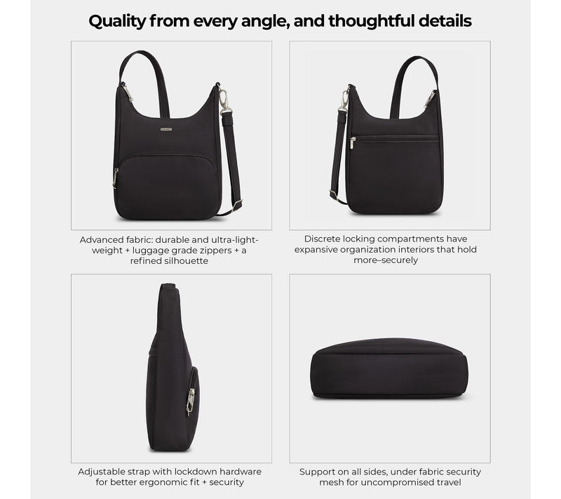 Travelon Anti-Theft Classic Essential MessengerBag — View 5