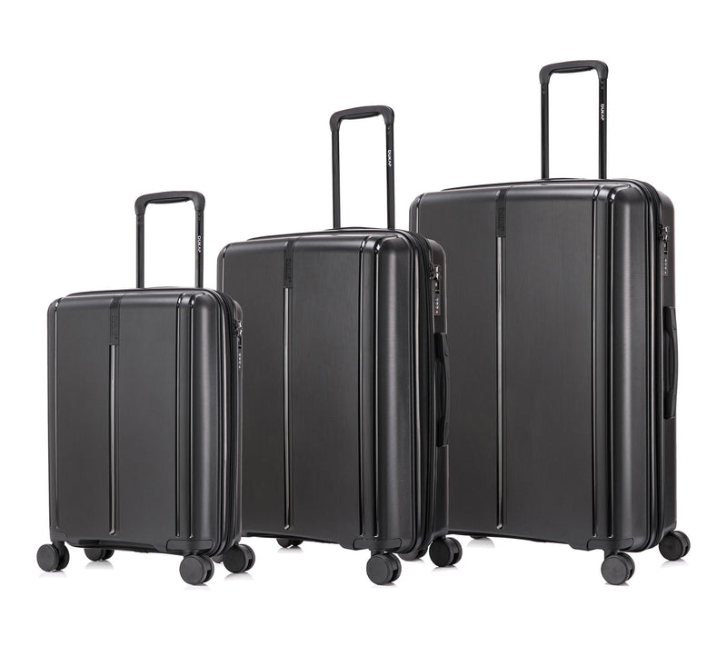 DUKAP Airley Lightweight Hardside Spinner 3-Piece Luggage Set — View 13