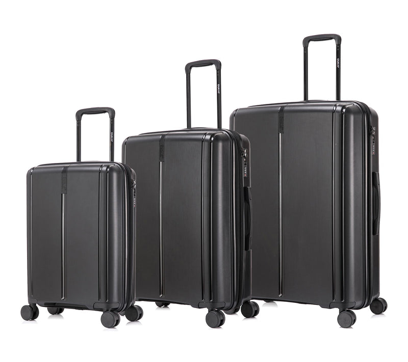 DUKAP Airley Lightweight Hardside Spinner 3-Piece Luggage Set — Main view