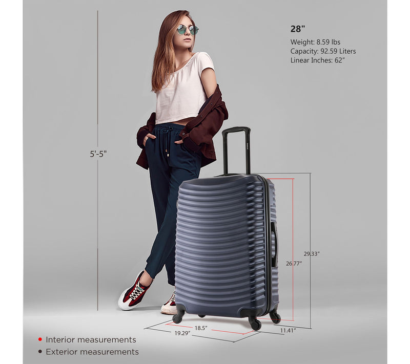 Dukap Adly 28" Lightweight Hardside Spinner Luggage — View 2