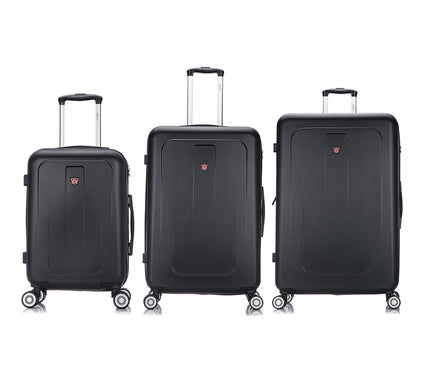DUKAP Crypto Lightweight Hardside 3 Piece Set