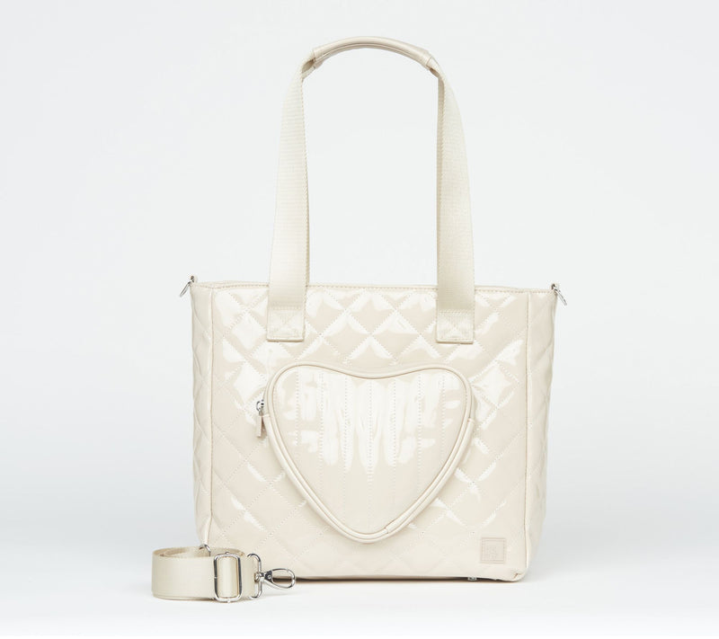 "As Is" IHKWIP Be My Valentine Heart Tote with Crossbody Strap — View 16
