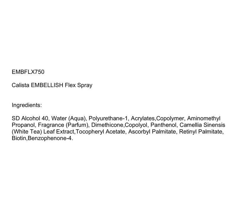 Calista EMBELLISH Flex Spray — View 2