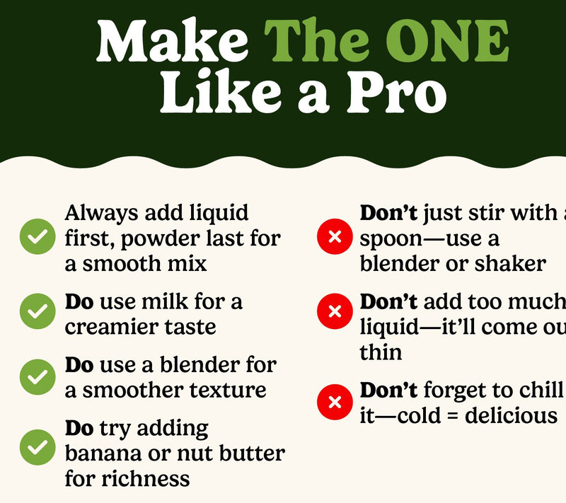 VitaHustle ONE Superfood 20g Protein Shake 15 Servings w/Shaker Bottle — View 5