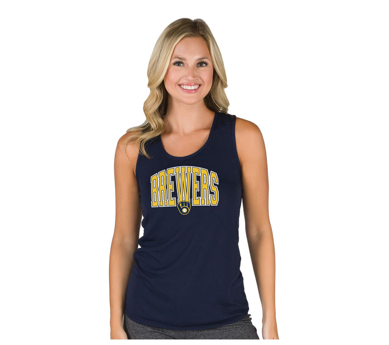Concepts Sport Marathon Ladies MLB Tank — View 25